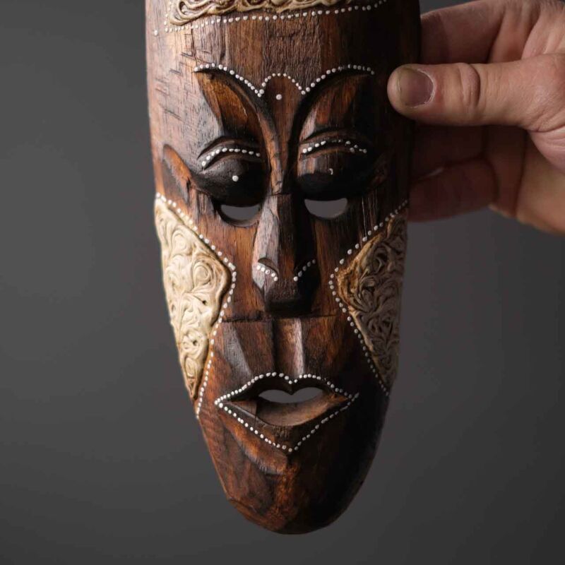 Afrika Ahşap Maske PUN65