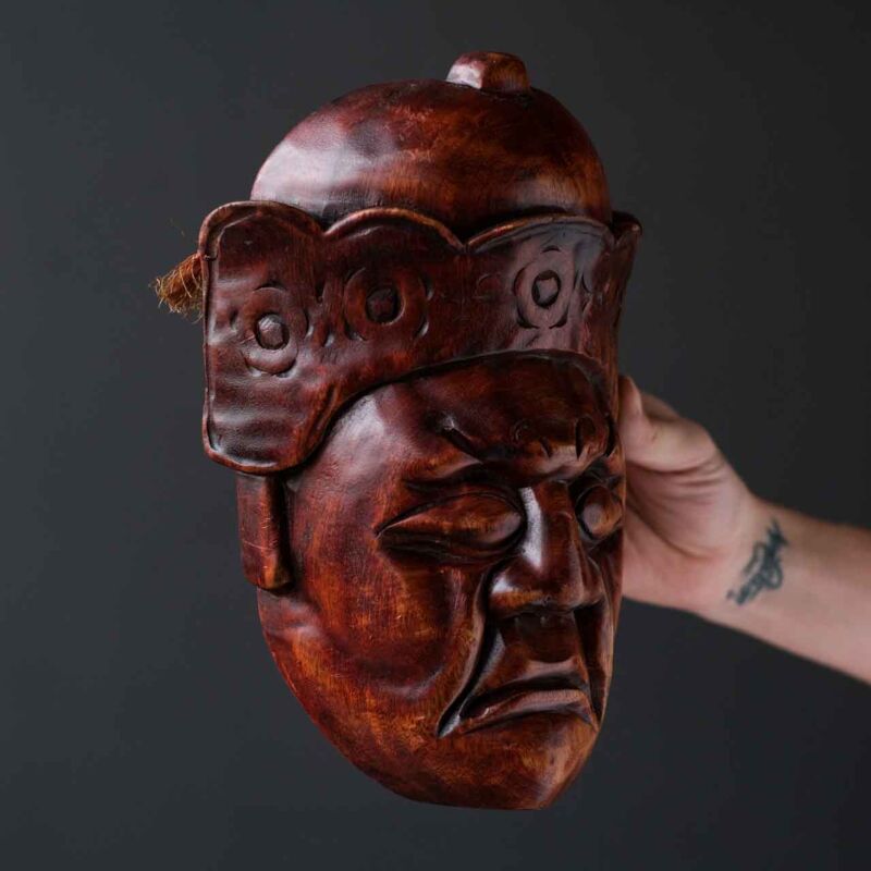 Ahşap Oyma Maske WAT38
