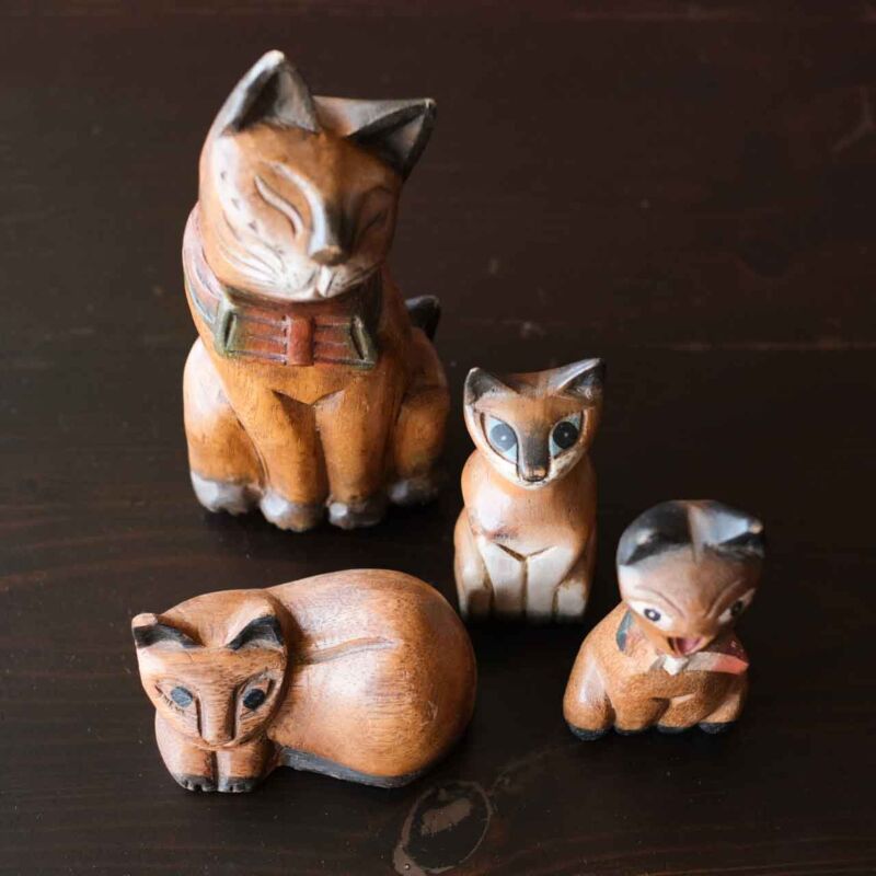 El Oyması Kedi Biblolar DAK60