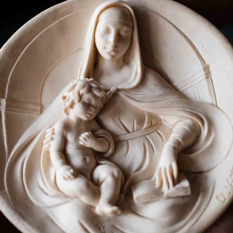 Madonna Saggia Duvar Tabağı BAK81