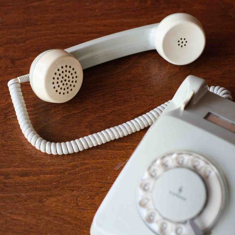 Vintage Siemens Telefon HAF48