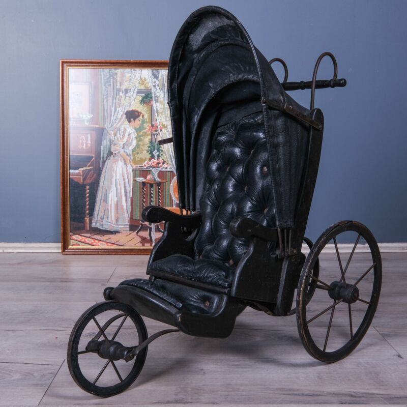 Antika Dekoratif Bebek Arabası -P43