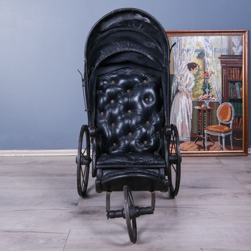 Antika Dekoratif Bebek Arabası -P43