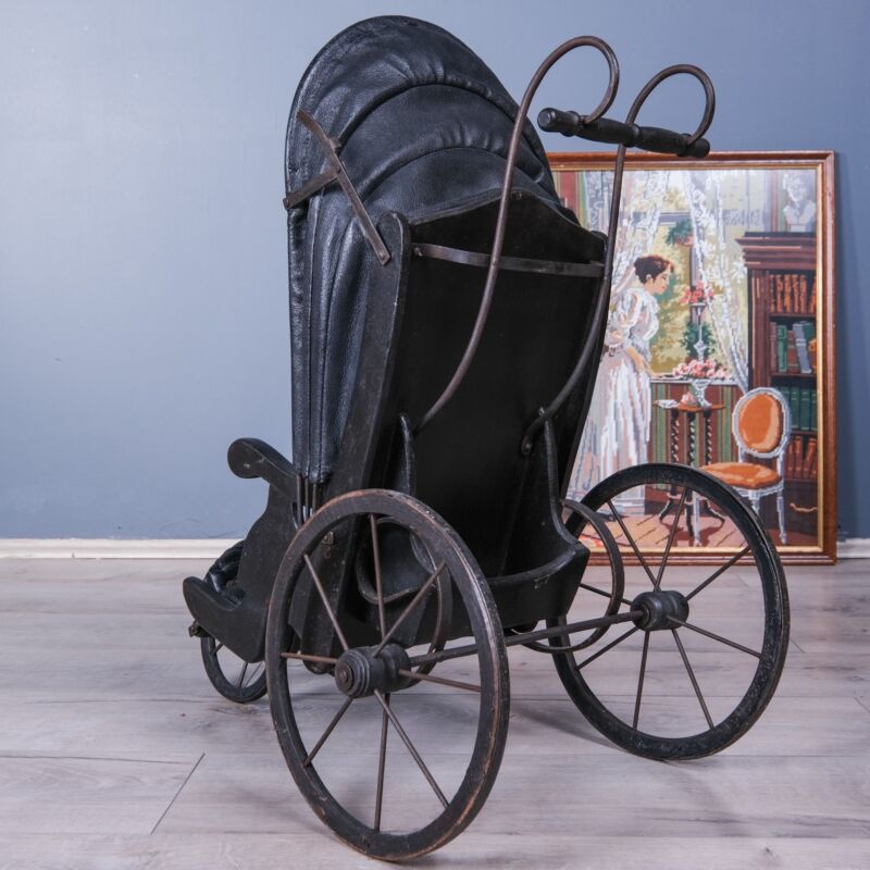 Antika Dekoratif Bebek Arabası -P43