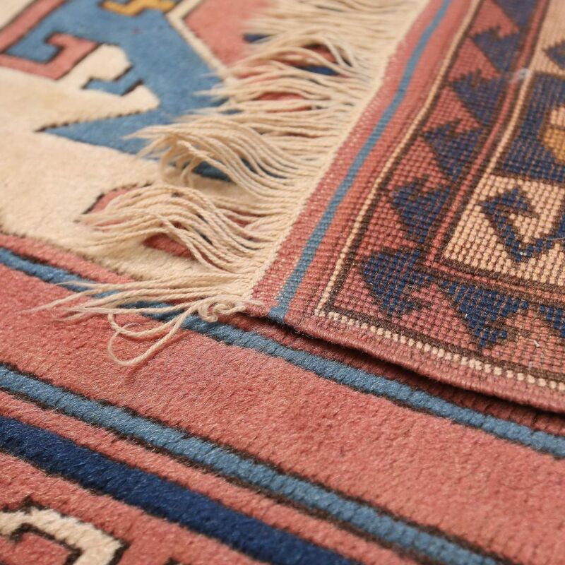 Vintage El Dokuma Yün Halı -109