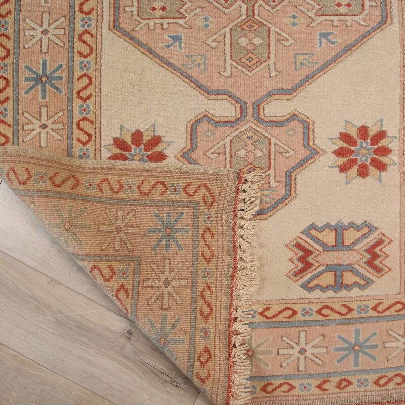 Vintage El Dokuma Yün Halı -107