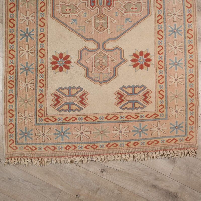 Vintage El Dokuma Yün Halı -107