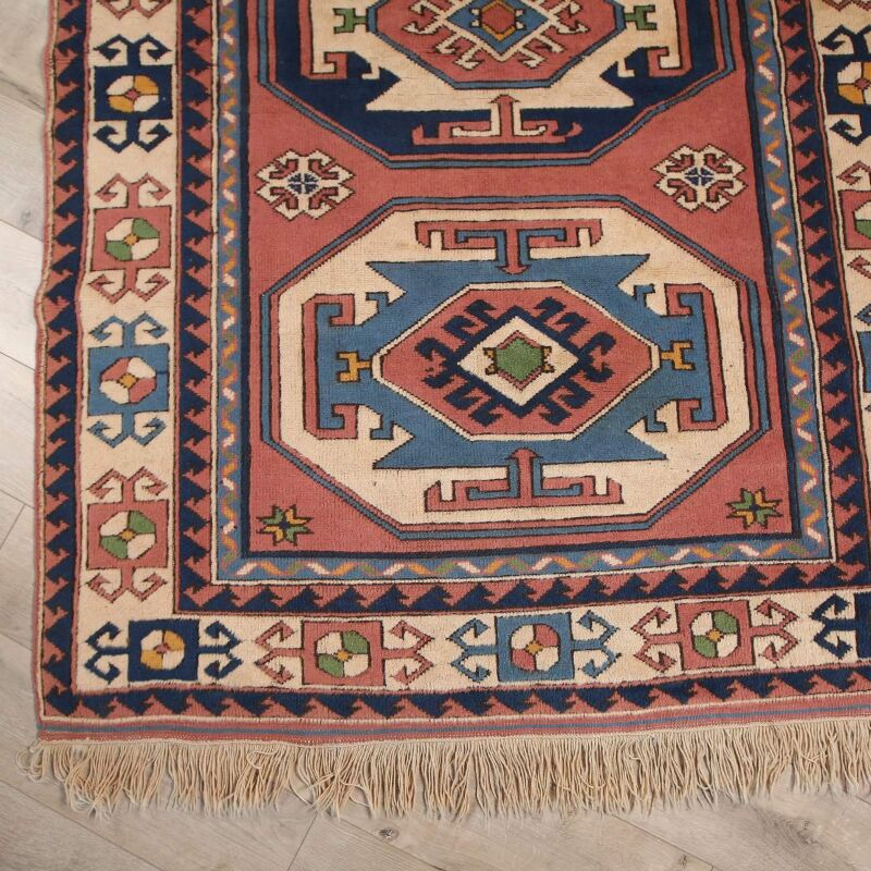 Vintage El Dokuma Yün Halı -109