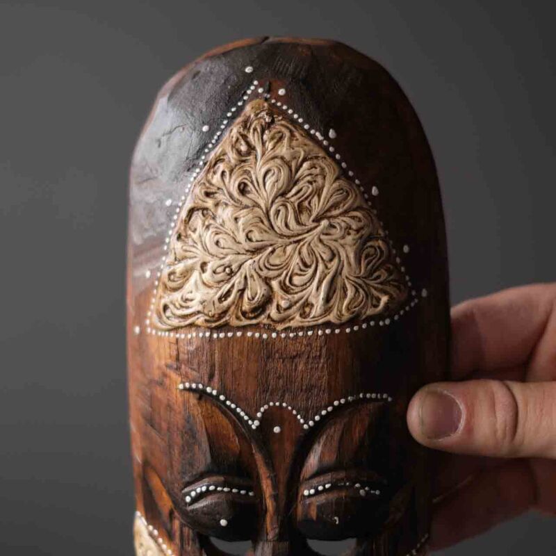Afrika Ahşap Maske PUN65