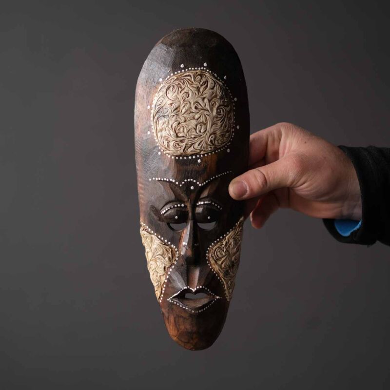 Afrika Ahşap Maske PUN66