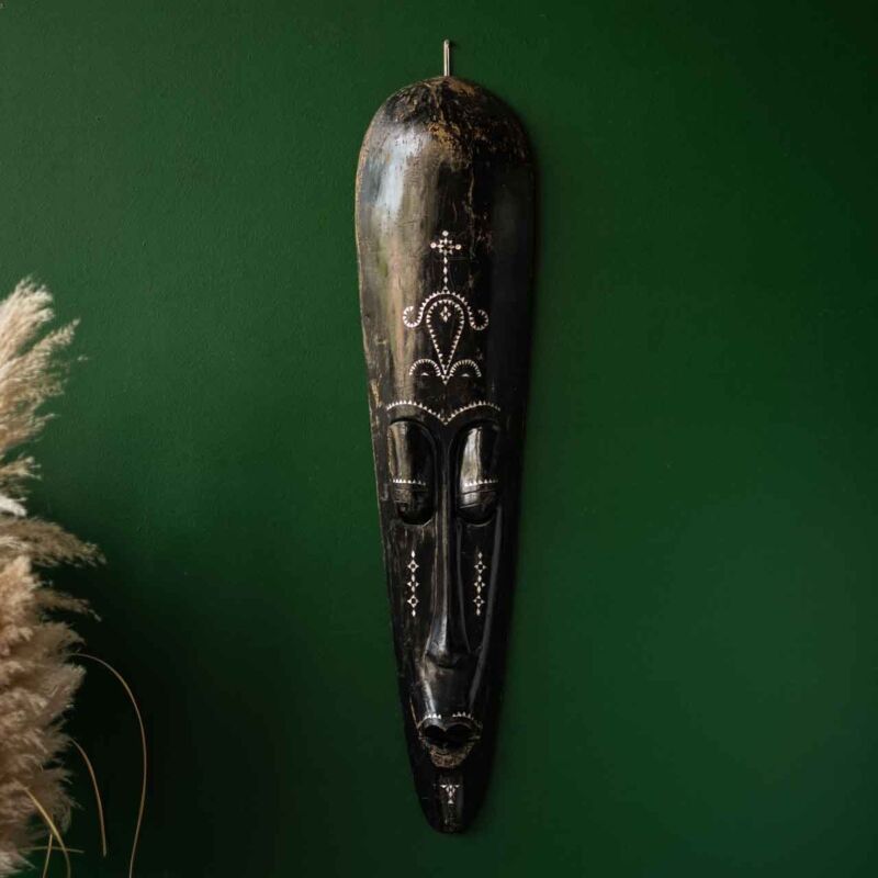 Afrika Ahşap Maske YUA30