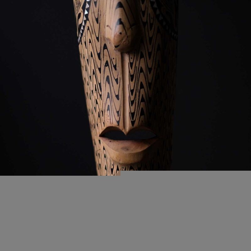 Ahşap Afrika Maske SEM58