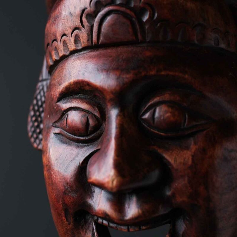 Ahşap Oyma Maske WAT34