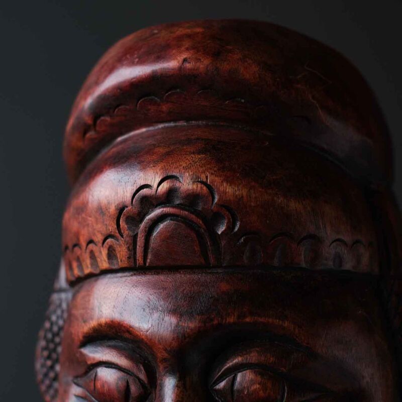 Ahşap Oyma Maske WAT34