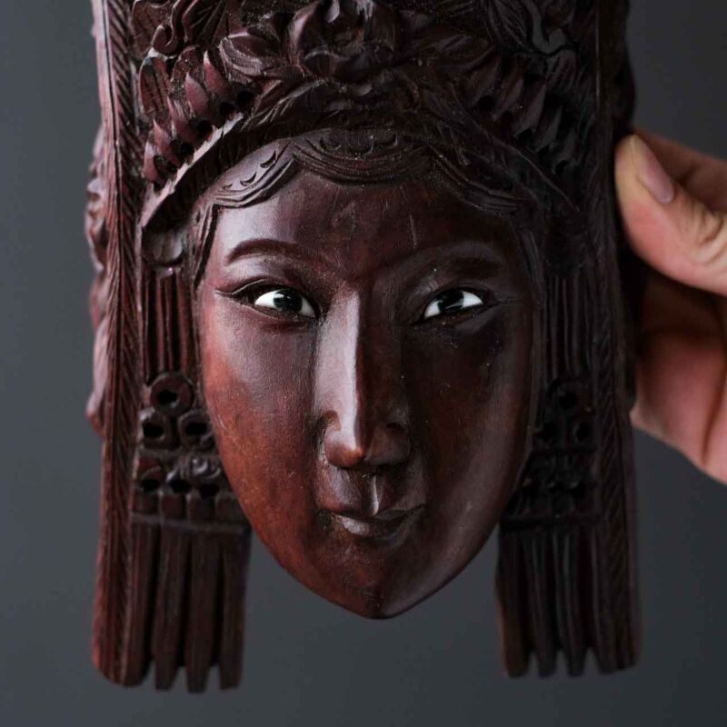 Ahşap Oyma Maske WAT36