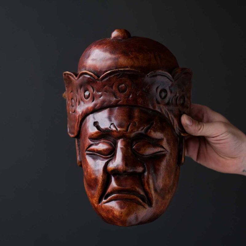 Ahşap Oyma Maske WAT38
