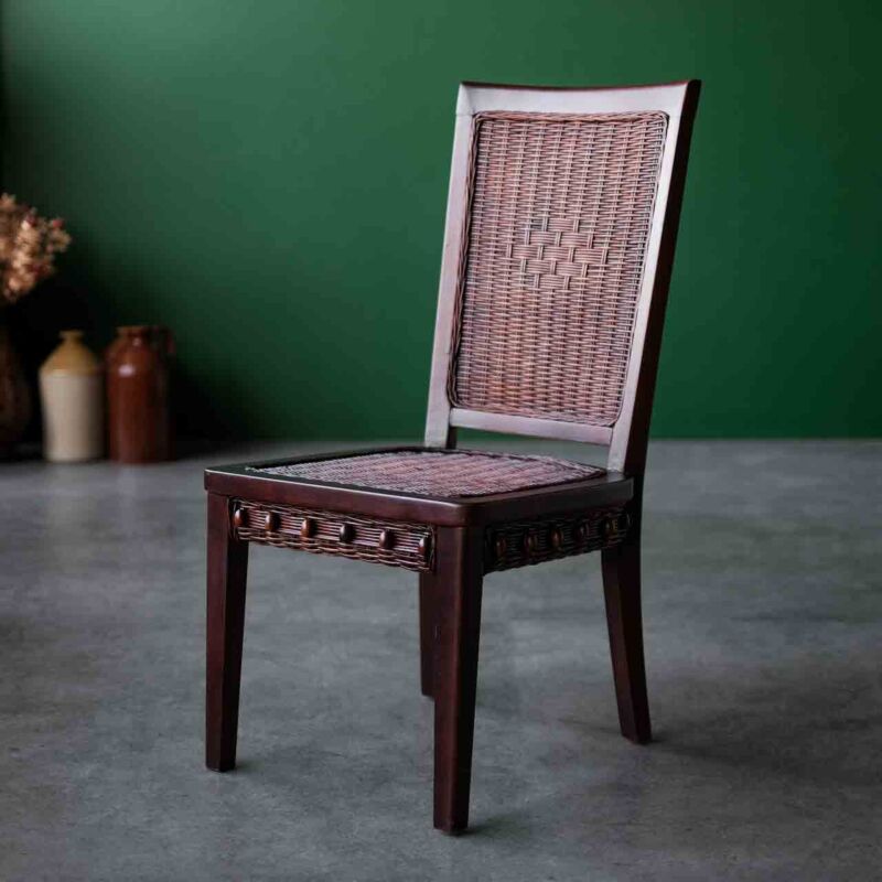 Ahşap Rattan Sandalye RAR11
