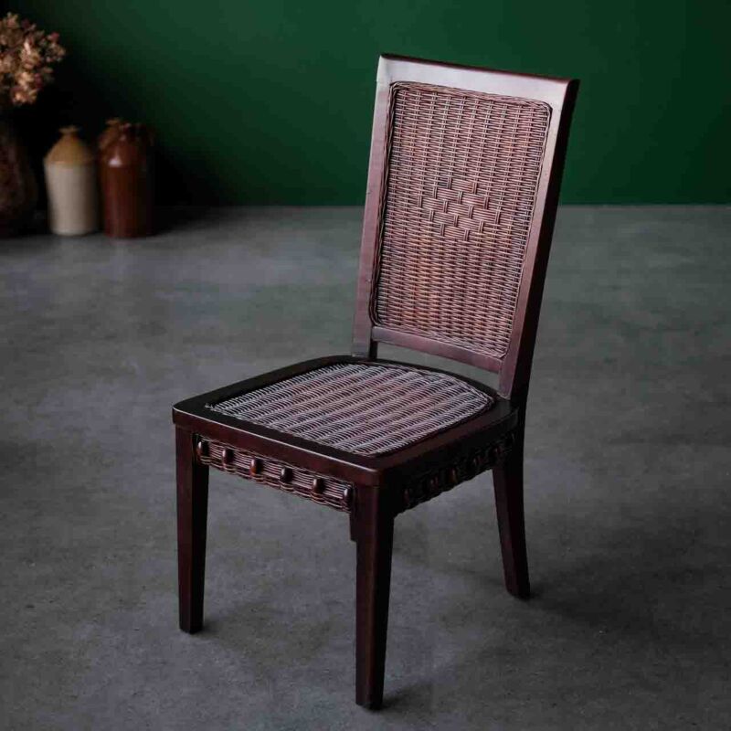 Ahşap Rattan Sandalye RAR11