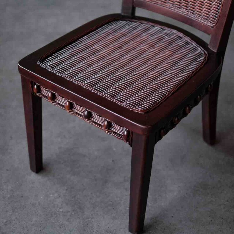 Ahşap Rattan Sandalye RAR11