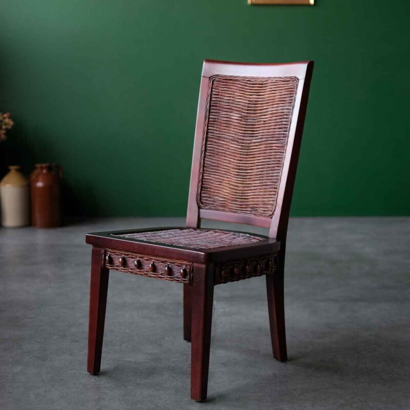 Ahşap Rattan Sandalye RAR12