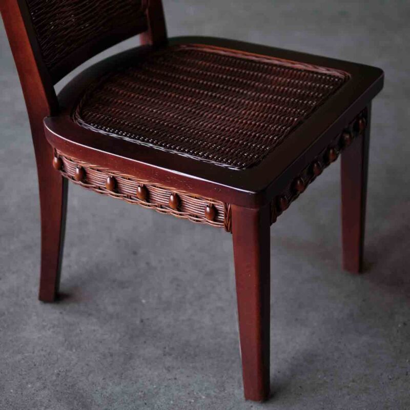 Ahşap Rattan Sandalye RAR12