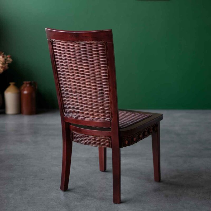Ahşap Rattan Sandalye RAR12