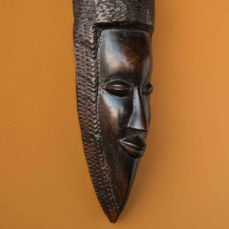 Ahşap Afrika Mask GET63
