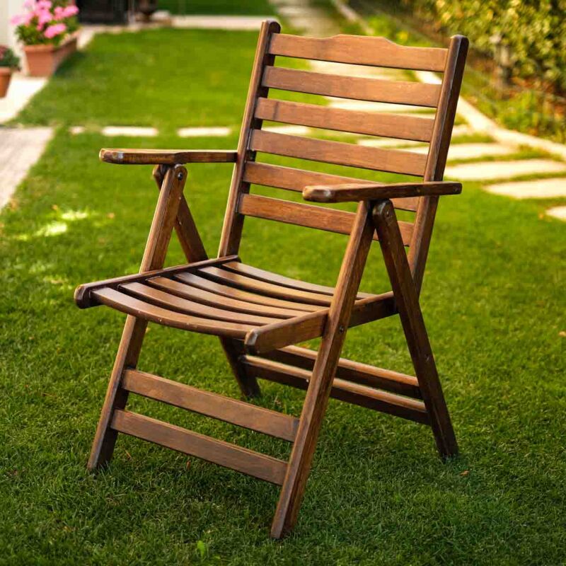 Ahşap Katlanır Sandalye BUR37