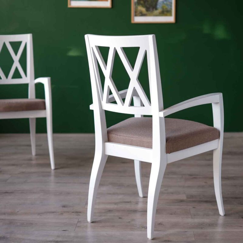 Ahşap Kolçaklı Sandalye POY45 