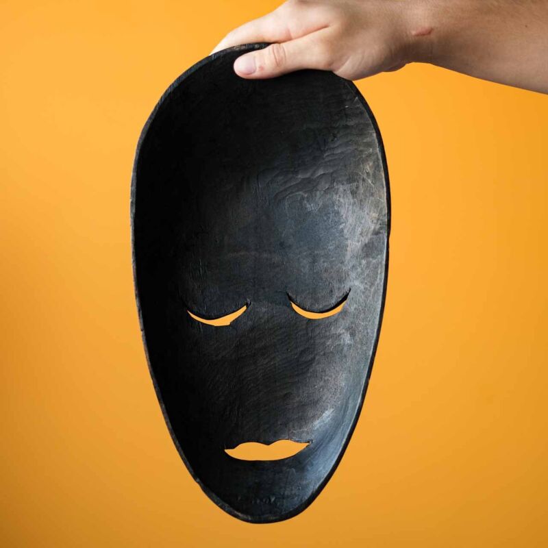Ahşap Oyma Maske MOY45