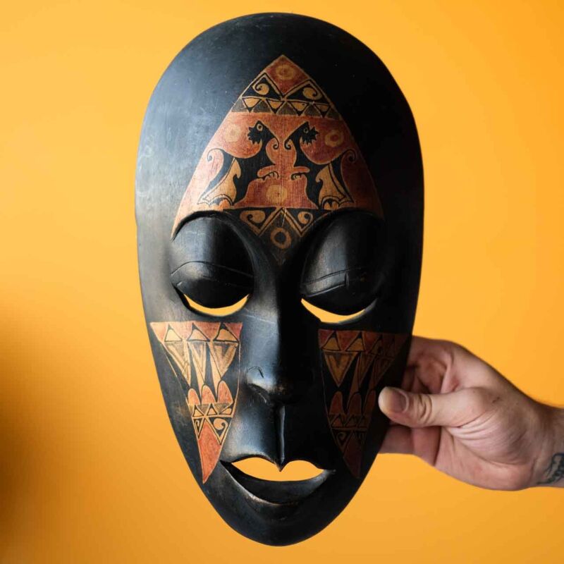 Ahşap Oyma Maske MOY45