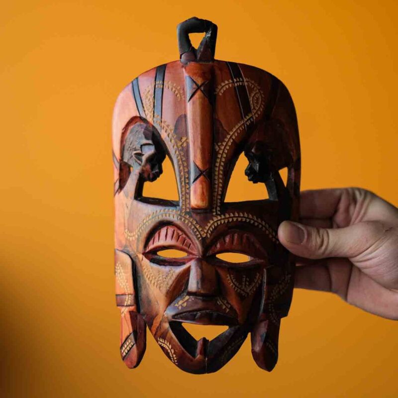 Ahşap Oyma Maske MOY56