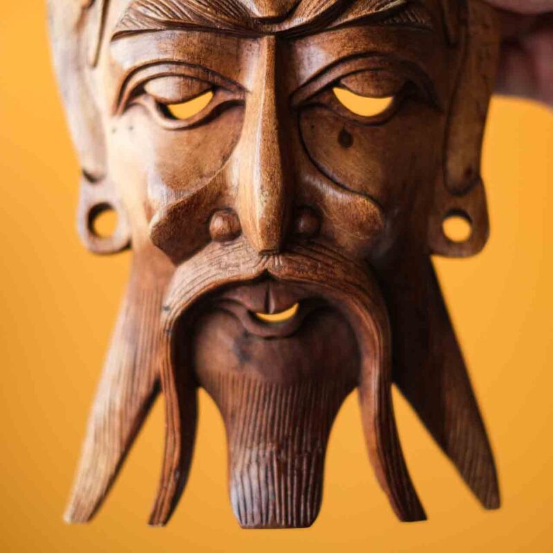Ahşap Oyma Maske MOY61