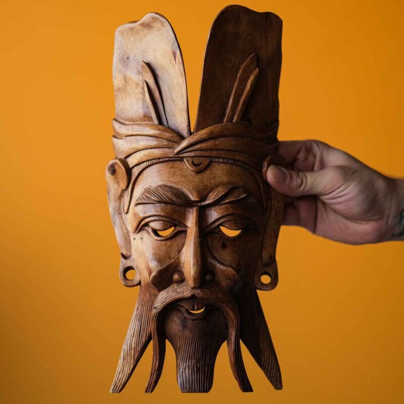 Ahşap Oyma Maske MOY61