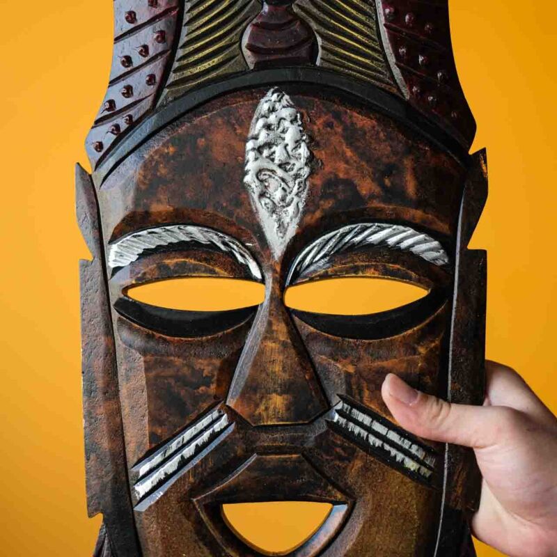 Ahşap Oyma Maske MOY66