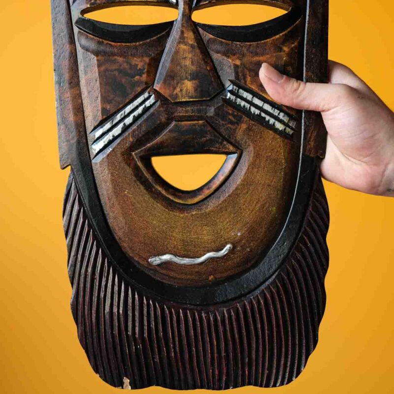 Ahşap Oyma Maske MOY66