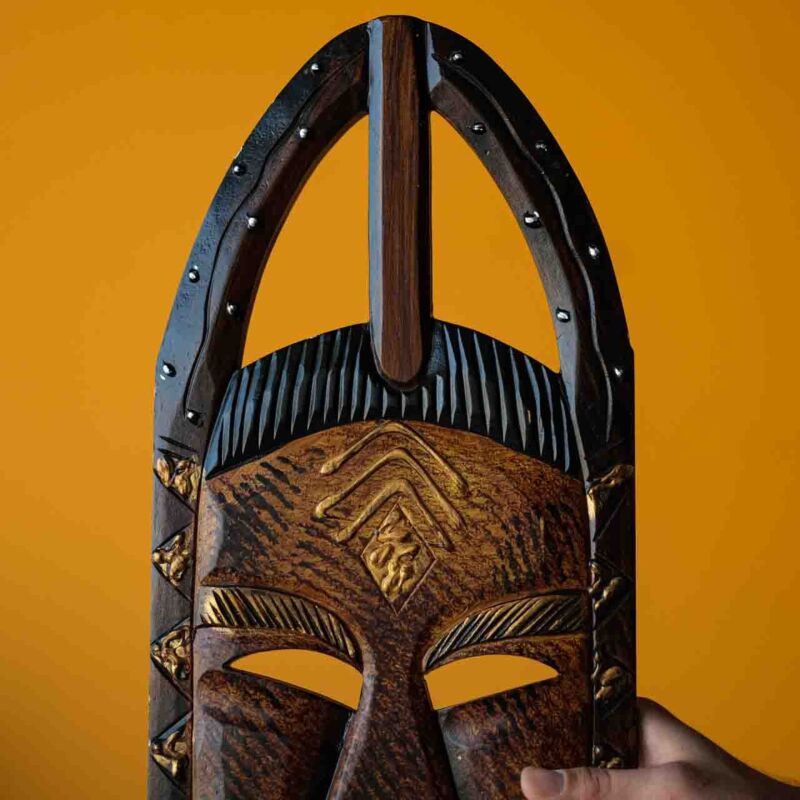 Ahşap Oyma Maske MOY67