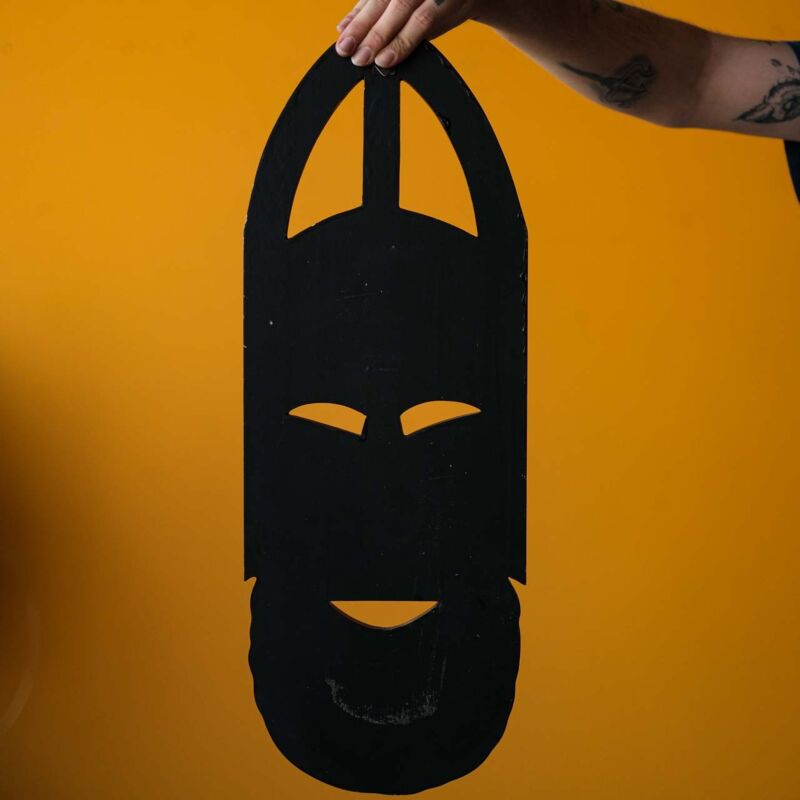 Ahşap Oyma Maske MOY67