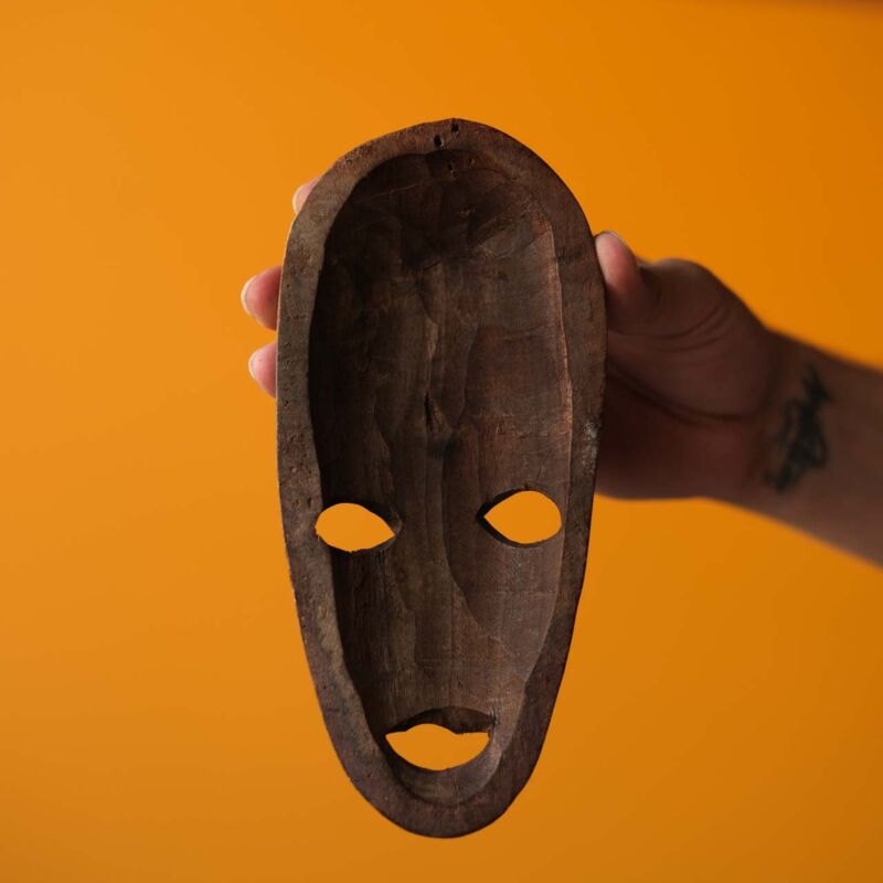 Ahşap Oyma Maske TOM56