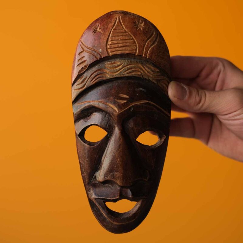 Ahşap Oyma Maske TOM56