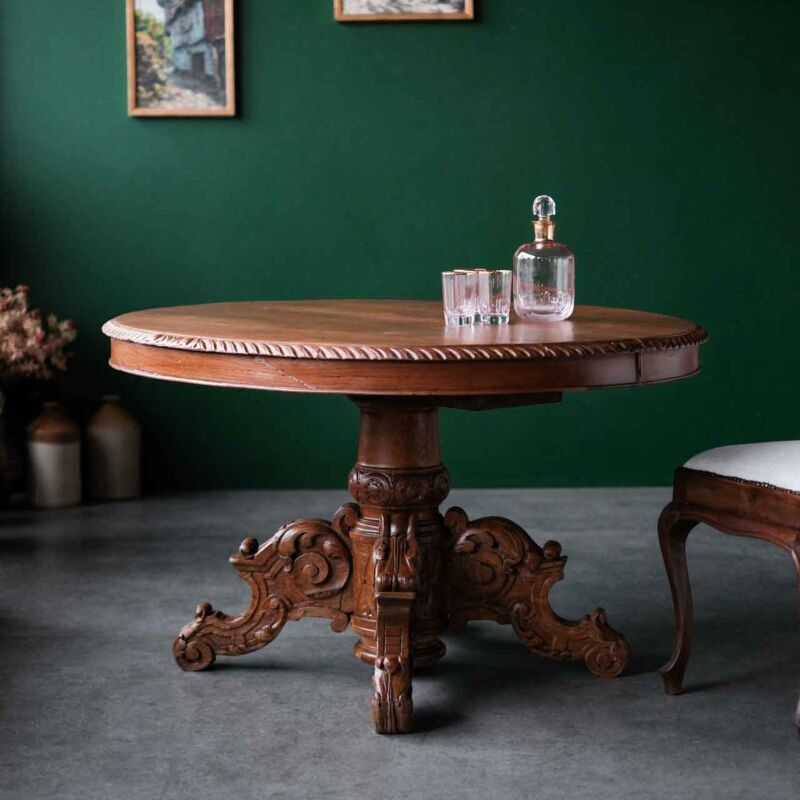 Antika Oval Masa DUT10