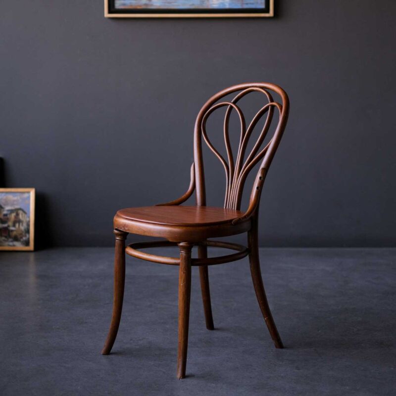 Antika Thonet Sandalye FOV53 - Michael Thonet Damgalı 