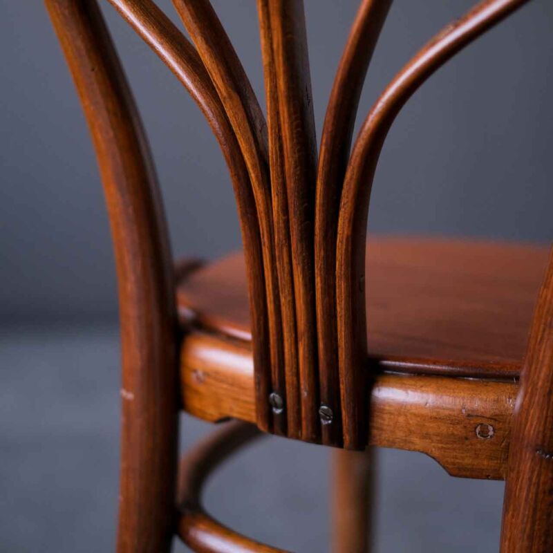 Antika Thonet Sandalye FOV53 - Michael Thonet Damgalı 