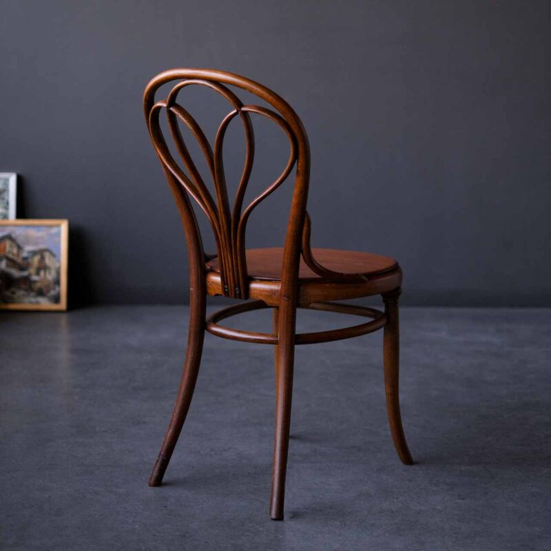 Antika Thonet Sandalye FOV53 - Michael Thonet Damgalı 
