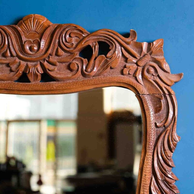 Antika Oyma Ayna PUL10