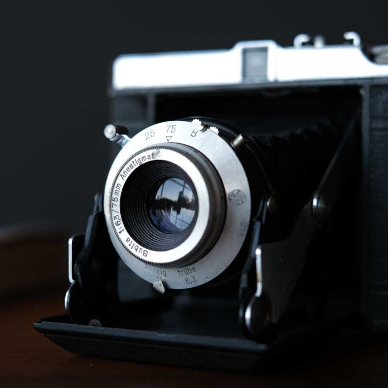 Antika Körüklü Fotoğraf Makinesi KOP27