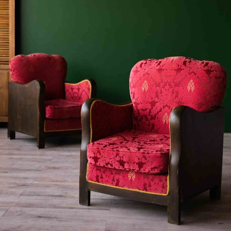 Antika Tekli Çift Koltuk TOM8