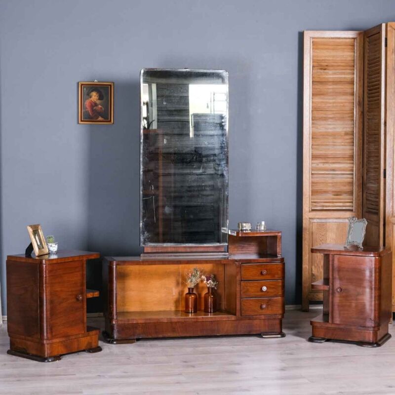 Art Deco Tuvalet Aynası Takım 3UFR2