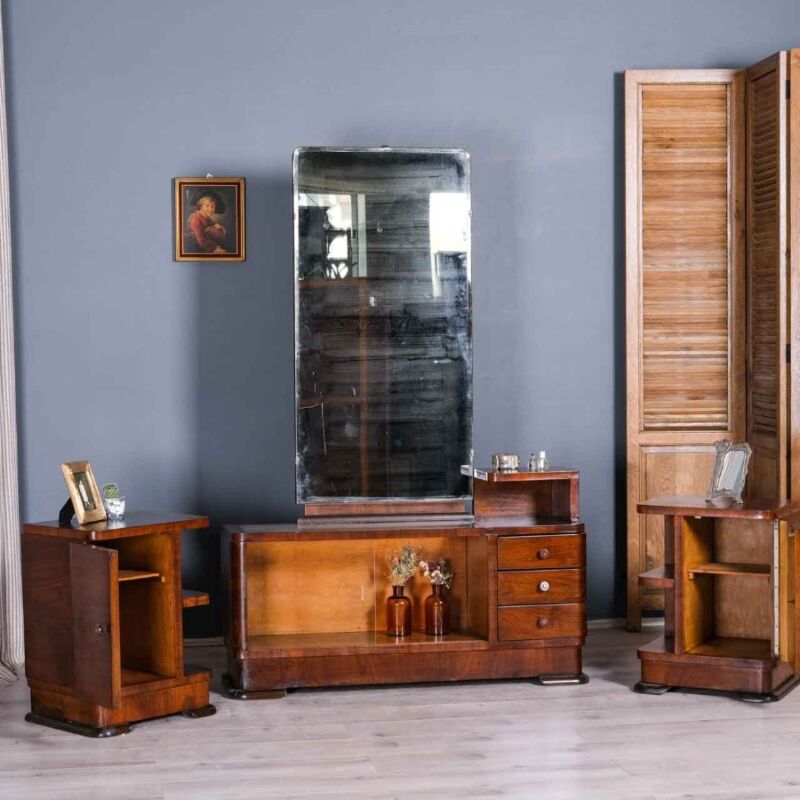 Art Deco Tuvalet Aynası Takım 3UFR2