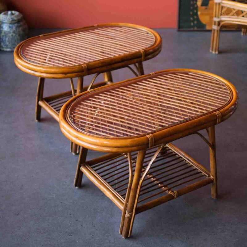 Bambu Çift Sehpa RUT29